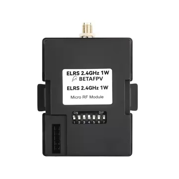 Original BETAFPV ELRS TX Module 2.4G 1W Black Version Backpack Built-in Cooling Fan Heat for ELRS 2.4G OpenTX RC Drones